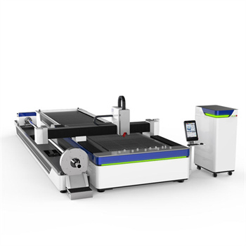 Dubbele koppen werken gemengde lasersnijmachine voor metaal en niet-metalen snij / cnc lasergraveer snijmachine