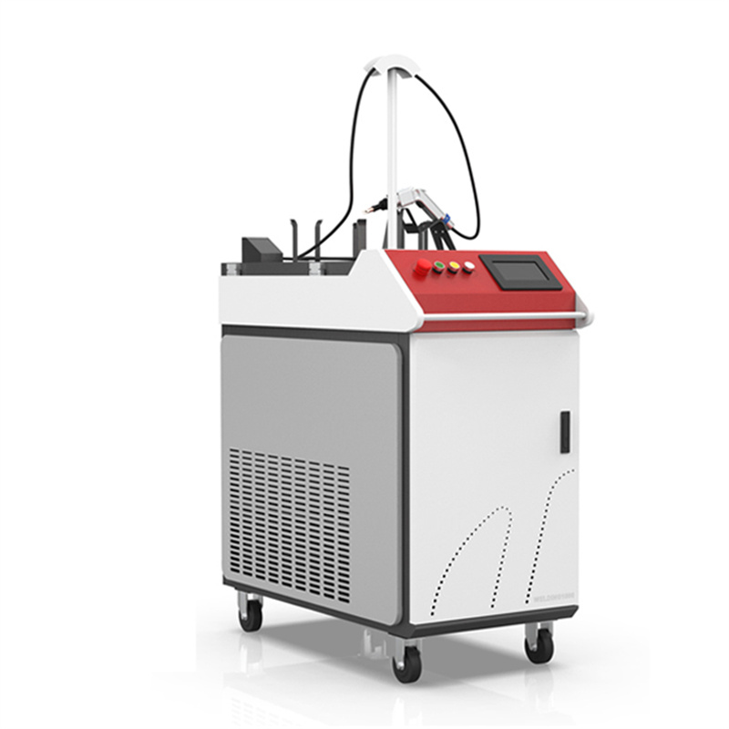 hoge kwaliteit handheld vezeltransmissie laserlasmachine 1500w voor schimmelreparatie